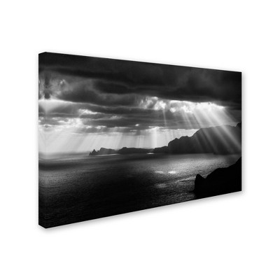 Trademark Fine Art -Andre Gehrmann 'Morning Rays' Canvas Art