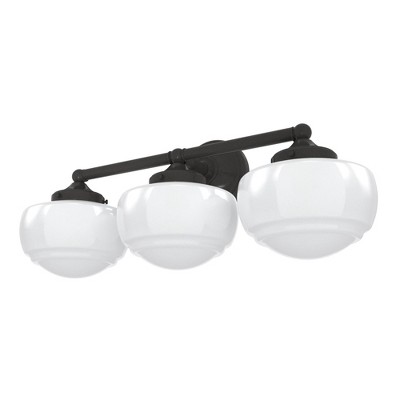Hunter Fans Saddle Creek 3 - Light Vanity in  Noble Bronze