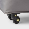 Collapsible Rolling Tote Radiant Gray - Brightroom™ - 4 of 4
