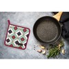 Evideco French Home Goods Chef's 100% Cotton Pot Holder - Heat Resistant Quilted Design, Ideal for Cooking & Baking Protection - 4 of 4