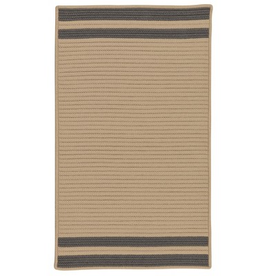 Colonial Mills Denali End Stripe Area Rug, 3' x 5', Grey
