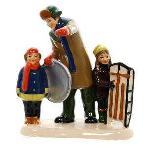 Department 56 Accessory 3.0 Inch Christmas Vacation, Bingo Sledding National Lampoon Village Accessories - 1 of 2