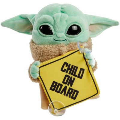 Star Wars The Mandalorian: The Child On Board Plush Sign