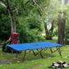 Aghana Digitals 2-Person Extra Wide Folding Camping Cot, 15" Elevated Portable Sleeping Bed with - 2 of 4