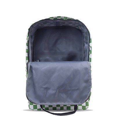 Рюкзаки JWorld Timo 17.5" Backpack - Matcha Checkers — фото 5