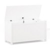 Lycvki Wooden Kids Toy Box Storage with Safety Hinged Lid - 2 of 4