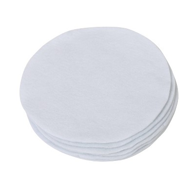 Natural Polyester Round Dinnerware Storage Box Set with Clear View Top