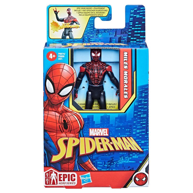 Marvel Spider-Man Miles Morales Epic Hero Series Action Figure, 2 of 7