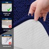 BAGOKIE 3 Piece Chenille Bathroom Rug Set - 4 of 4