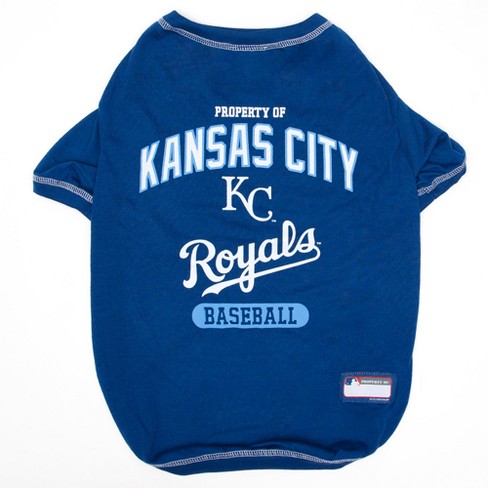 Mlb Kansas City Royals Pets First Pet Baseball Jersey - Blue M : Target