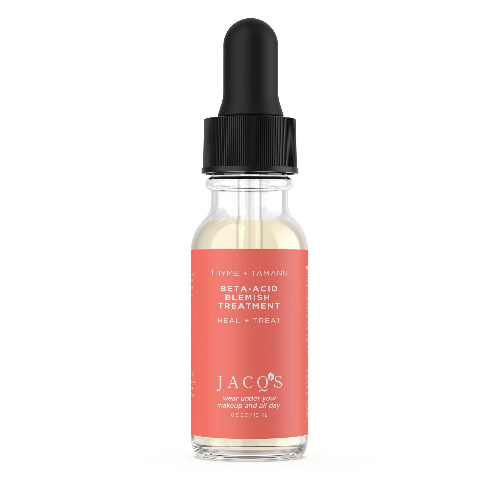 Photos - Cream / Lotion Jacq's Glowy Beta-Acid Blemish Spot Treatment - 0.5 oz