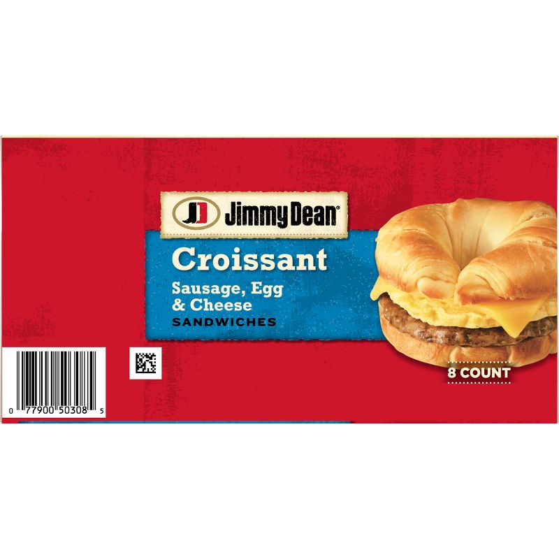 Jimmy Dean Sausage Egg & Cheese Frozen Croissant Sandwiches, 6 of 15