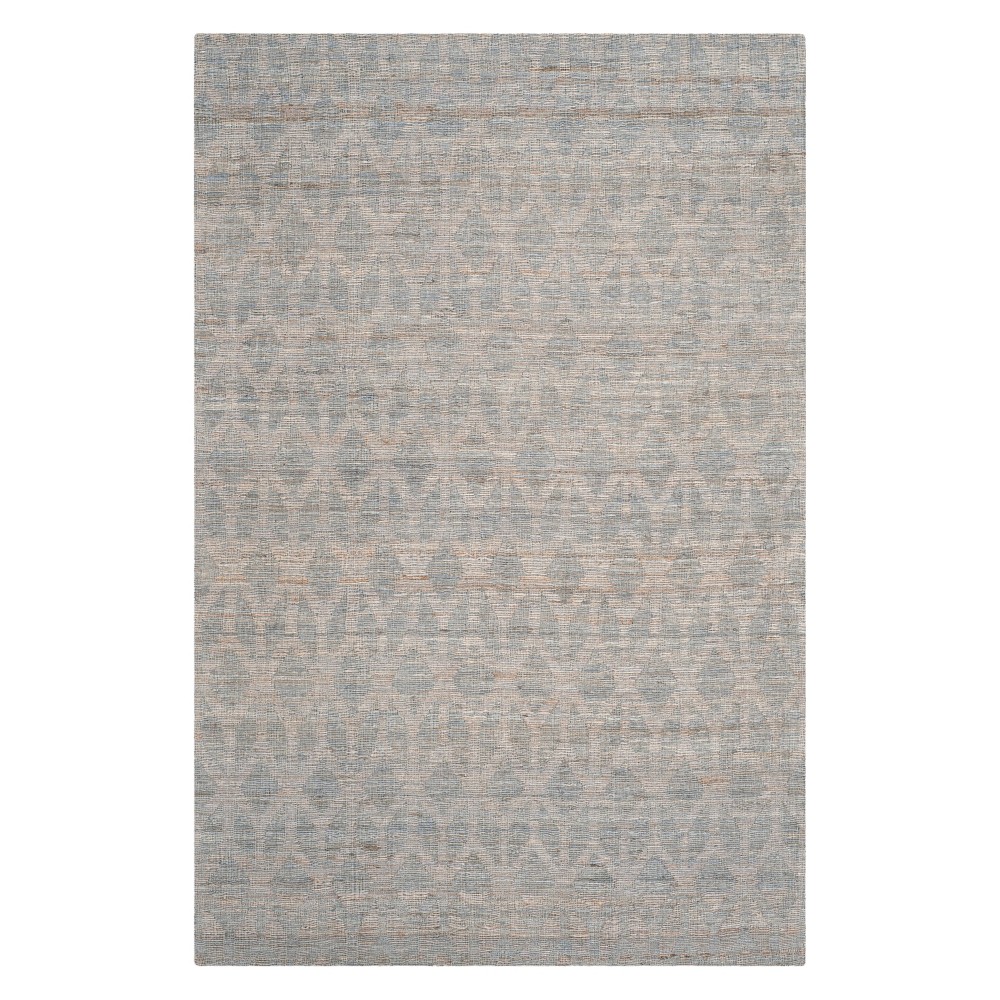 6'x9' Geometric Design Area Rug Gray/Gold - Safavieh