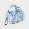 Girls' Floral Mini Duffel Bag Charm - art class™ Blue - 2 of 4