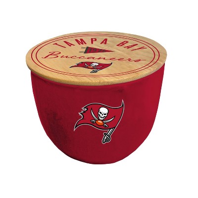 NFL Tampa Bay Buccaneers 3-Wick Script Circle Logo 16oz Ceramic Bowl Candle
