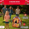 Swooc Games - Safari Sling™ | 2-in-1 Bean Bag Toss Game for Kids | 5-Second Setup Kids Cornhole Game Set | Outdoor Toddler Activities | Backyard Games - 3 of 4