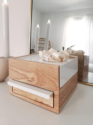 Mini Stowit Jewelry Box Natural/white - Umbra : Target