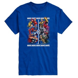 Men's - Marvel - Super Heroes Vs Villains Short Sleeve Graphic T-Shirt - 1 of 4