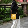 MKF Collection Avery Women’s Croc-Embossed Vegan Leather Crossbody Versatile Bag by Mia K - 3 of 4
