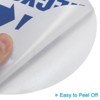 Unique Bargains Self-Adhesive PVC Vinyl Waterproof Indoor and Outdoor Trash Bin Sticker 12 Pcs 5 Inch - 3 of 4