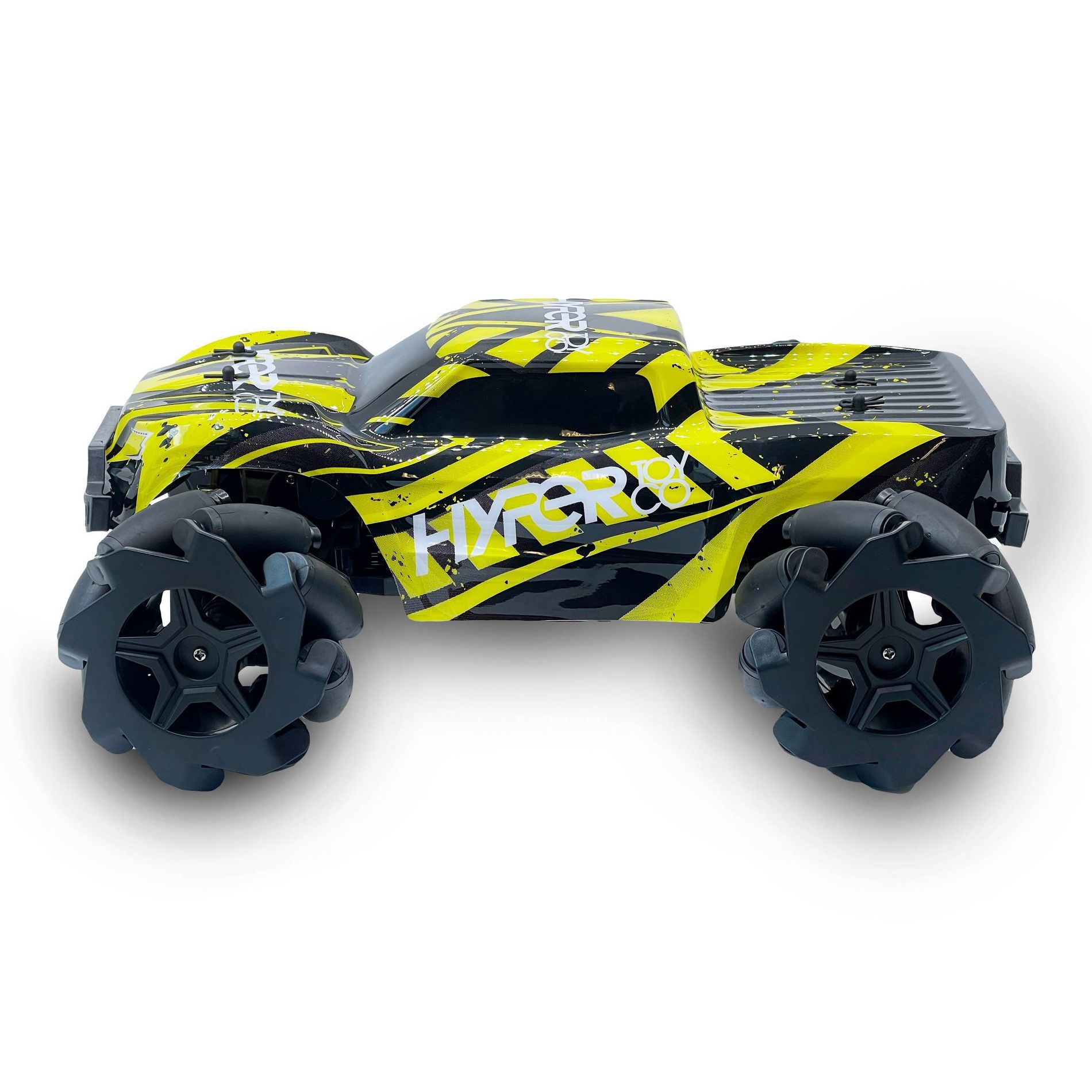 Hyper High-Speed RC Drift Race Truck Rechargeable Car - 1:10 Scale - 2.4 GHz: Remote Control Vehicle USB Powered
