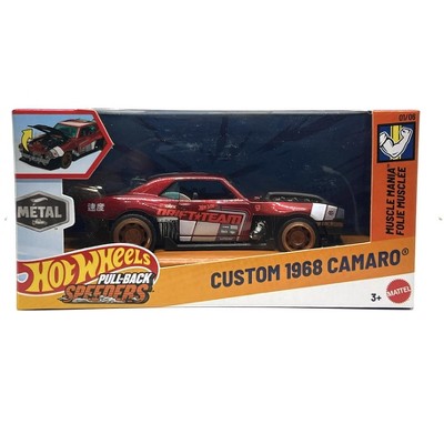 Hot Wheels Custom 1968 Camaro Muscle Mania Pullback Speeders 1:43 Scale 2025