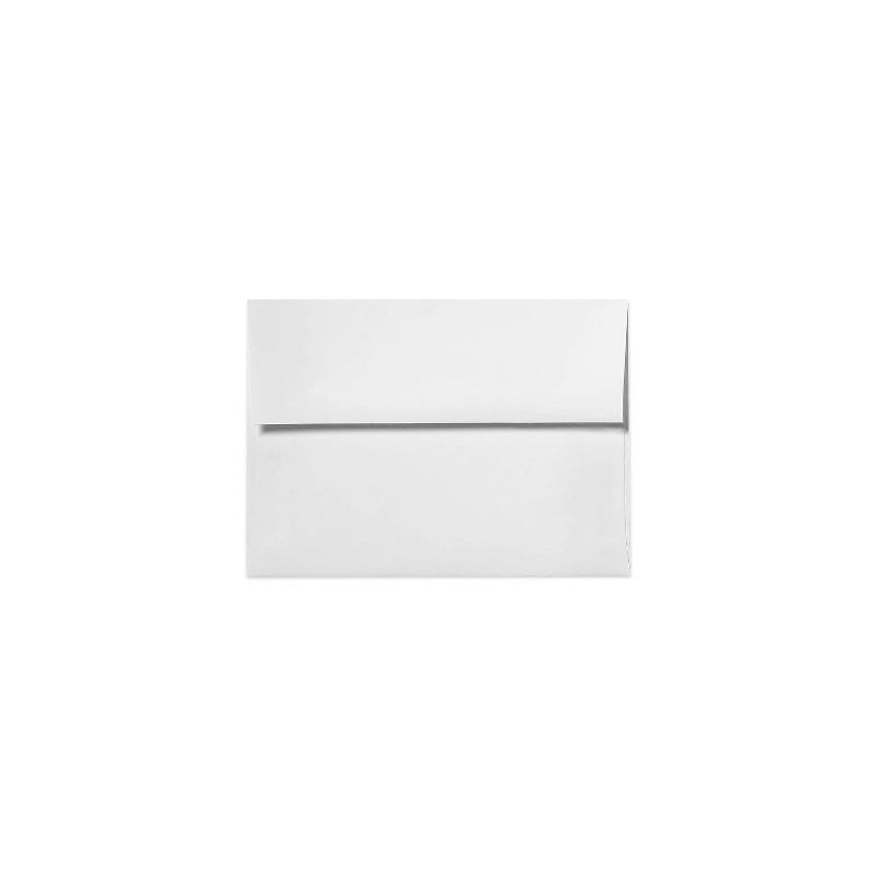 LUX A1 Invitation Envelopes (3 5/8 x 5 1/8) 500/Box White - 100% Recycled (4865-WPC-500) , 1 of 2