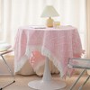 Unique Bargains Tablecloths with Tassel for Indoor and Outdoor Kitchen Dining Farmhouse Holiday Camping Parties - 2 of 4