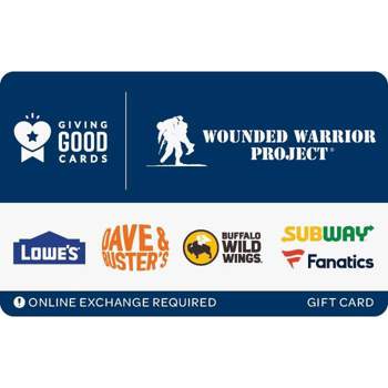 Wounded Warrior Gift Card (Email Delivery)