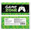 Big Dot of Happiness Game Zone - Candy Bar Wrapper Pixel Video Game Party or Birthday Party Favors - Set of 24 - 2 of 4