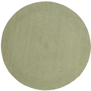 Modern Rustic Braided Pattern High-Traffic Polypropylene Casual Coastal Indoor/Outdoor Area Rug by Blue Nile Mill - 1 of 4