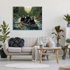 Stupell Industries Woodland Canoeing Bears Canvas Wall Art - 2 of 4