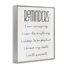 Stupell Industries Positive Self Care Affirmation Reminders, 20" x 16" - 3 of 4