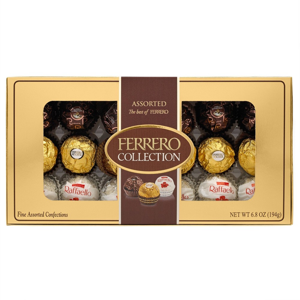 Ferrero Collection Valentine's Fine Assorted Confections - 3.1oz