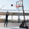 Portable Basketball Hoop 8-10ft Height Adjustable for Youth Adults LED Basketball Hoop Lights, Colorful lights, Play at Night Outdoors - 2 of 4