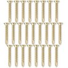 Cauldham  #9 x 1-1/2 Inch Wood Screwsh for Door Hinges - 25 pack - 3 of 4
