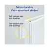 Avery Heavy-Duty View Binder with DuraHinge and Locking One Touch EZD Rings, 3 Rings, 4" Capacity, 11 x 8.5, Purple - 4 of 4