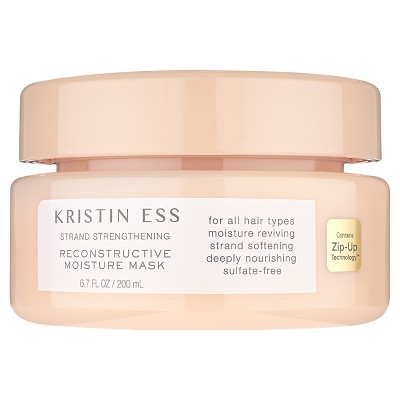 Kristin Ess Strand Strengthening Reconstructive Hair Repair Mask and Deep Conditioner for Dry Damaged Hair - 6.7 fl oz