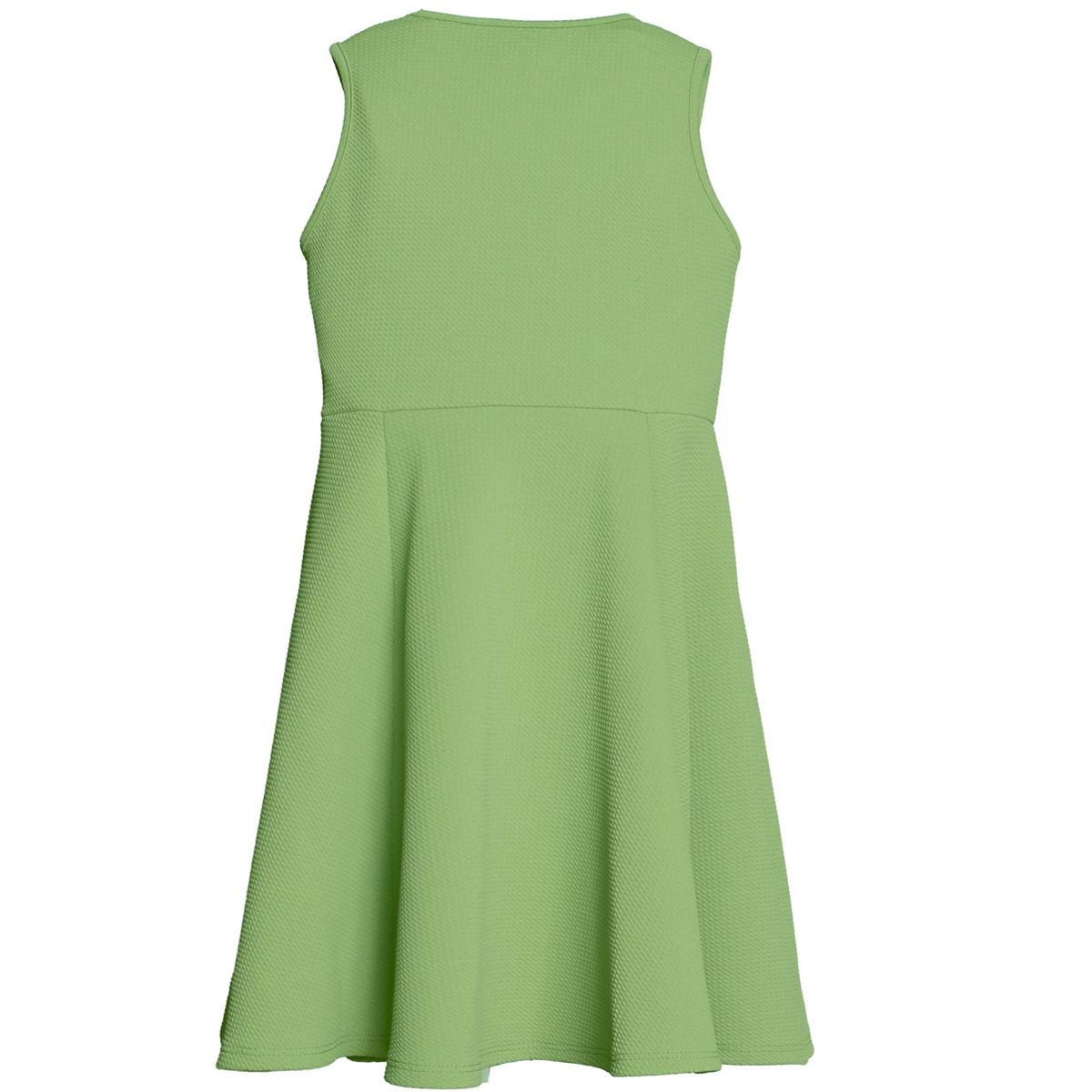 Girls Sleeveless Knee Length Fit and Flare Dress - 24sevenKid™ - thumbnail 5