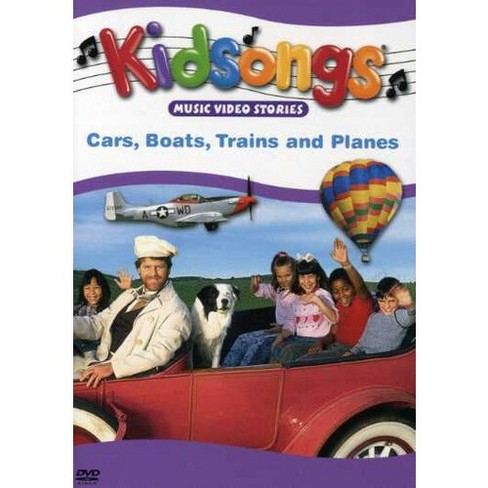 Kidsongs: Cars, Boats, Trains And Planes (dvd)(2002) : Target