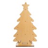 Kurt Adler 23.6-Inch Battery-Operated Light Up Wooden Christmas Tree with Village Scene - 4 of 4