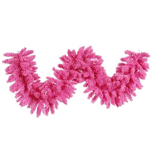 12ft. New Pink Fluffy Garland