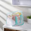 Anna-Kaci Women's Transparent Mesh Beach Tote Bag - Waterproof Travel Shoulder Bag - Green - 4 of 4