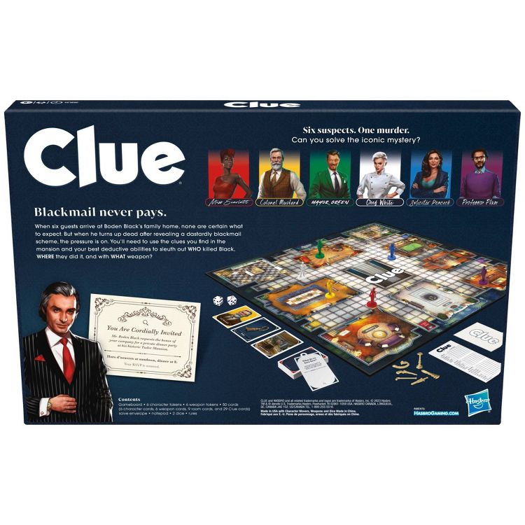 Clue Classic Mystery Board Game, 5 of 8