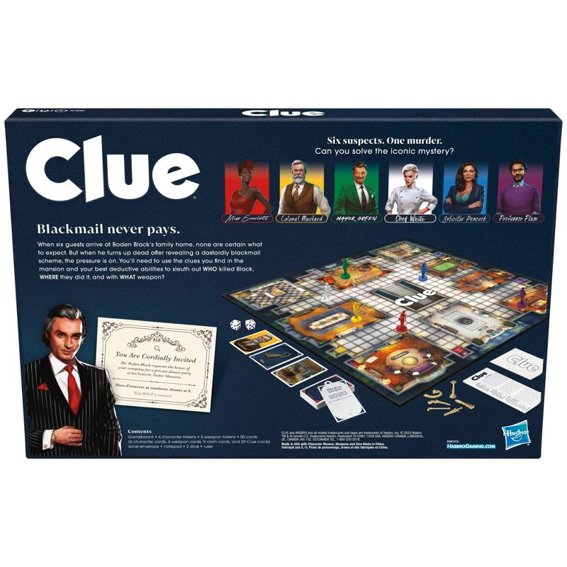 Clue Classic Mystery Board Game, 6 of 11