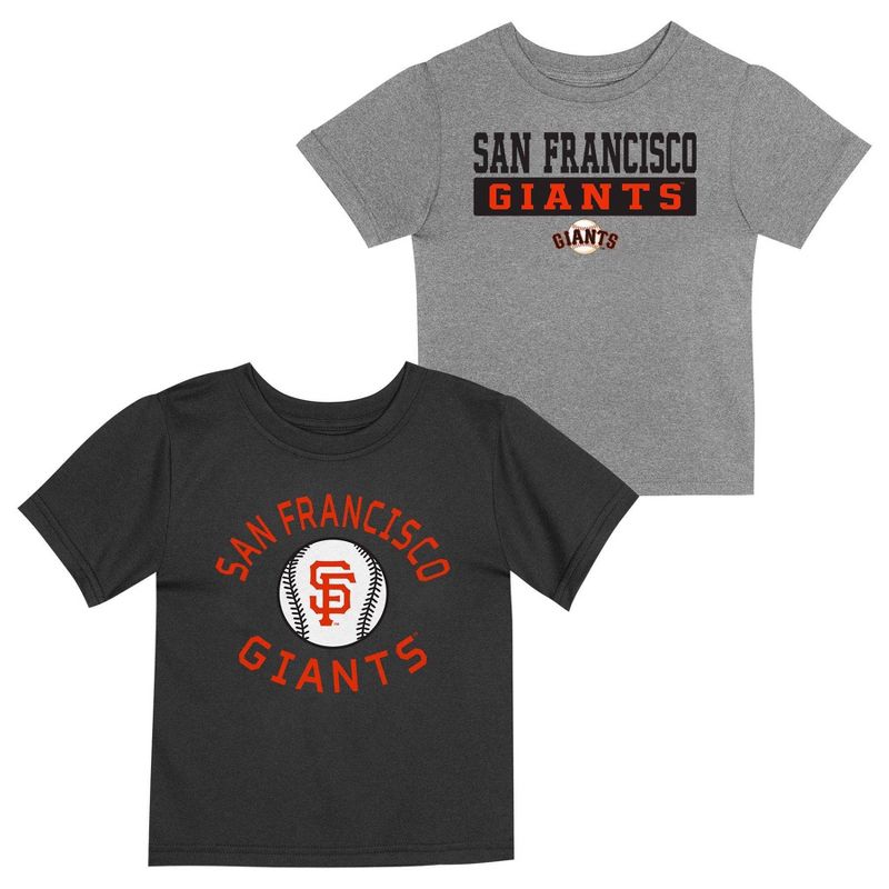 MLB San Francisco Giants Toddler Boys&#39; 2pk T-Shirt, 1 of 4