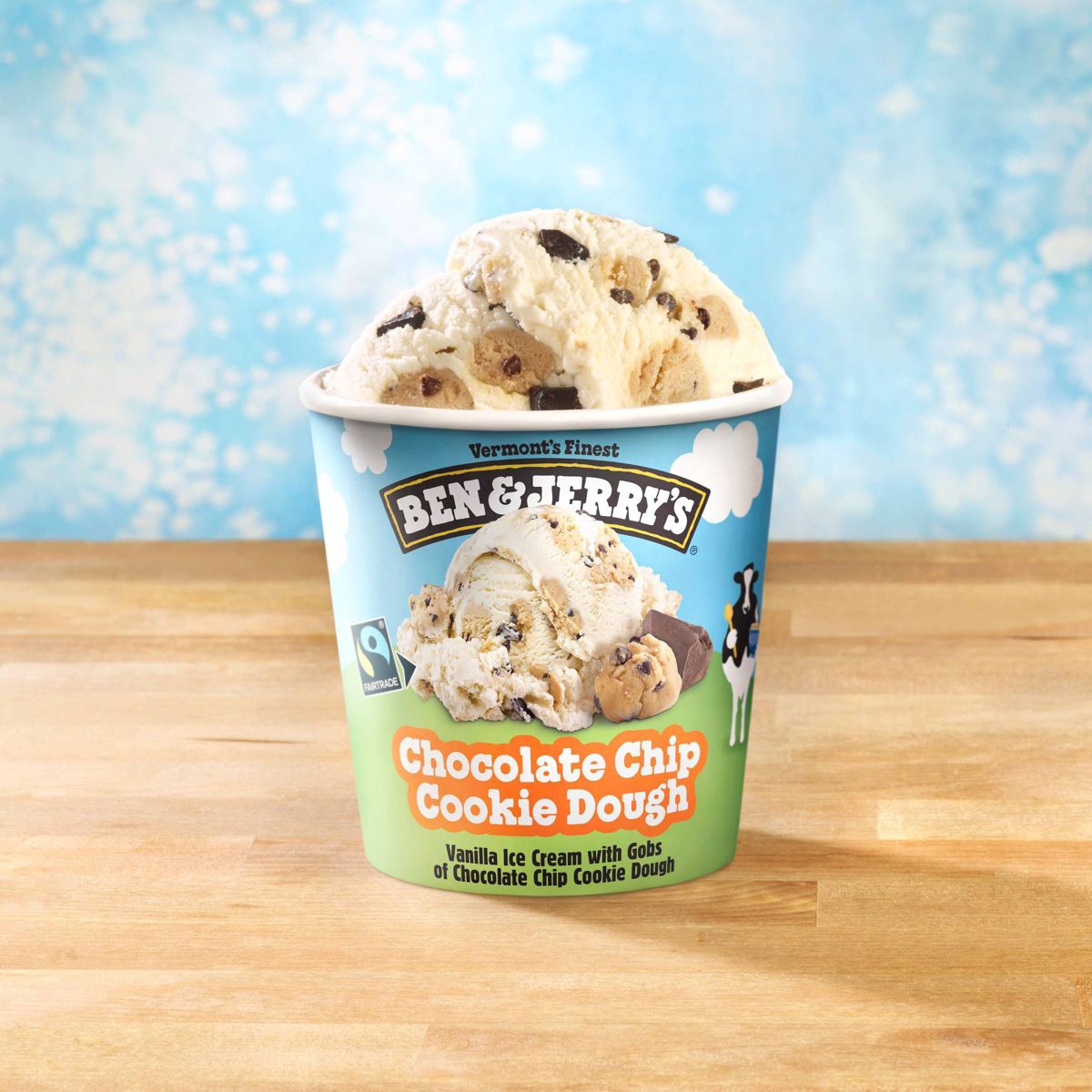 Ben & Jerry's Ice Cream Chocolate Chip Cookie Dough - 16 fl oz: Fair Trade Certified - thumbnail 5