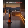 Sagto 24.6" Tower Space Heater with Flame Effect, Fast Ceramic Heating, Quiet Portable Space Heater for Indoor Use - 3 of 4