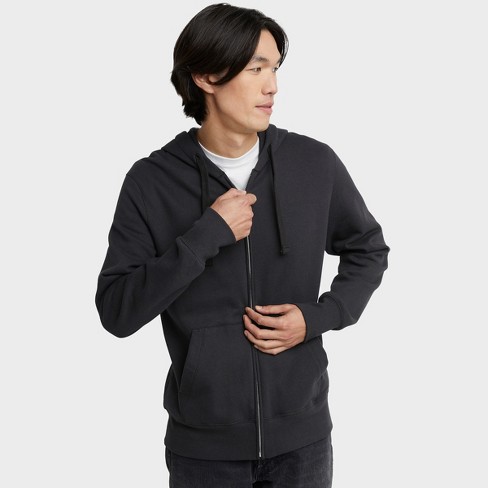 Hanes Originals Men s Zip up Fleece Hoodie Target