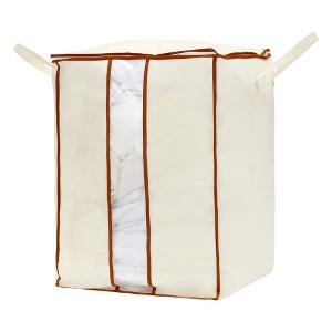 REGALWOVEN Storage Moving Bags for Organizing Bedroom Comforter Closet Organizers and Storage with Handles - 1 of 4